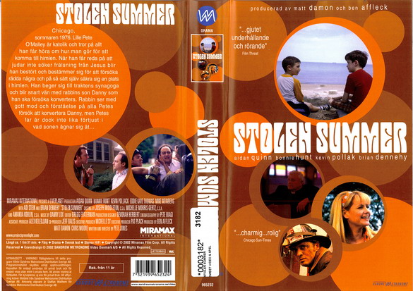 STOLEN SUMMER (VHS)