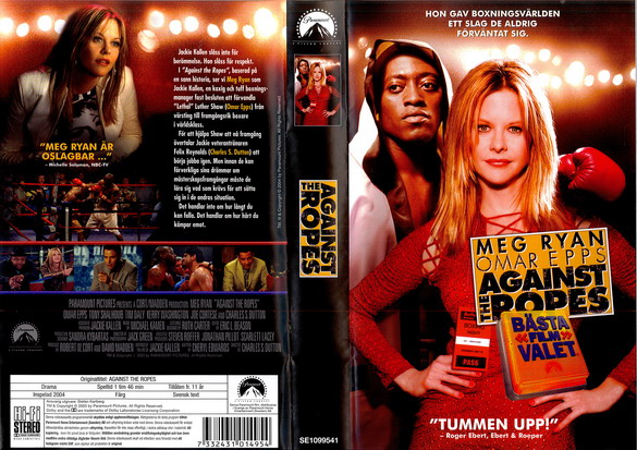AGAINST THE ROPES (VHS)