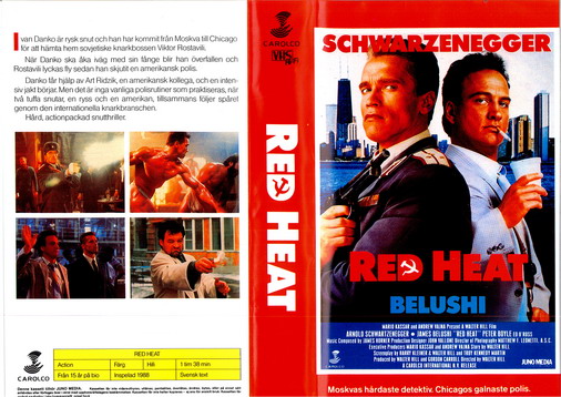 RED HEAT (VHS)