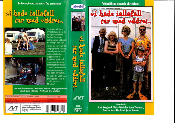 VI HADE IALLAFALL TUR MED VÄDRET (VHS)