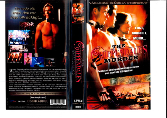 CHIPPENDALES MURDER(VHS) NY