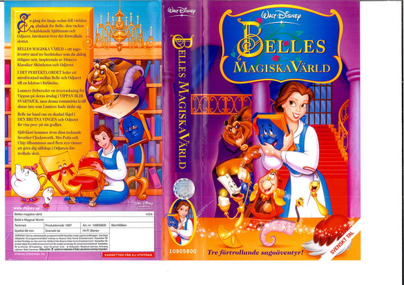 BELLES MAGISKA VÄRLD (VHS)