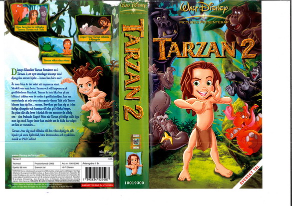 TARZAN 2 (VHS)