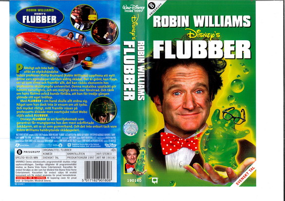 FLUBBER (VHS)