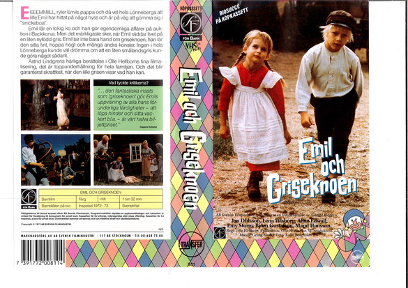 EMIL OCH GRISEKNOEN(RUTIG) (VHS)