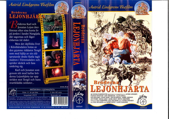BRÖDERNA LEJONHJÄRTA (VHS)