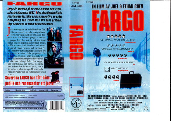 FARGO (VHS)