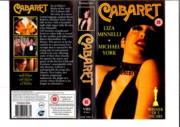 CABARET (VHS) (UK-IMPORT)