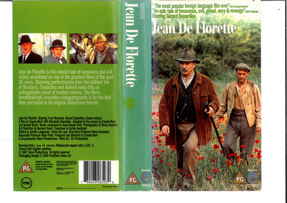 JEAN DE FLORETTE (VHS) (UK-IMPORT)