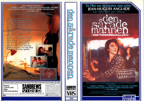 74282 DEN SÅRADE MANNEN (VHS)