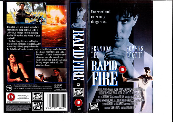 RAPID FIRE - UK (VHS)