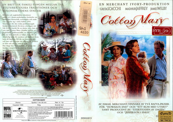 COTTON MARY (VHS)
