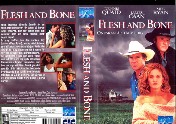 FLESH AND BONE (VHS)