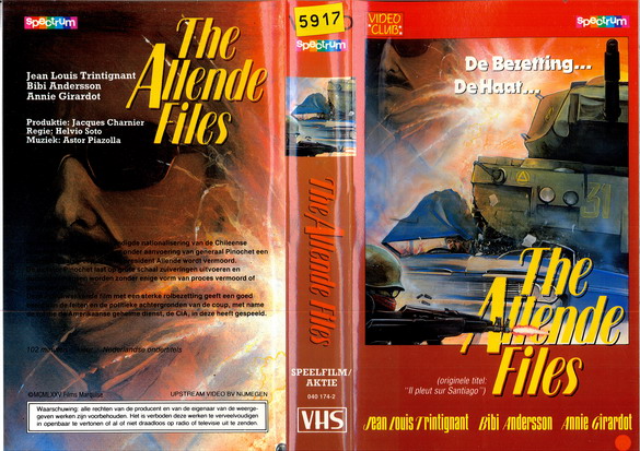 ALLENDE FILES - FRA (VHS)