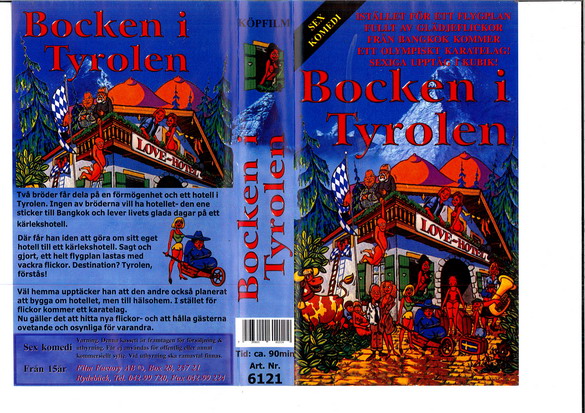 BOCKEN I TYROLEN  (VHS)