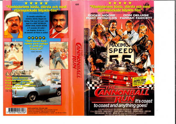 CANNONBALL RUN (VHS)