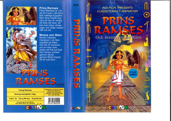 PRINS RAMSES (VHS)