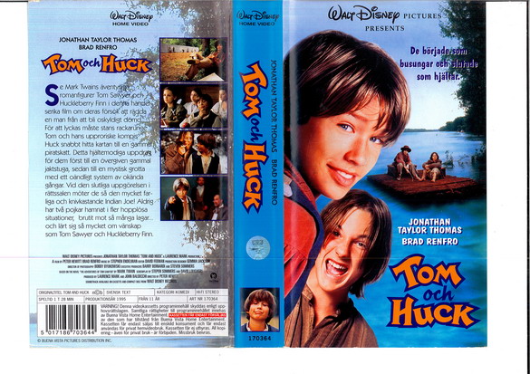TOM OCH HUCK (VHS)