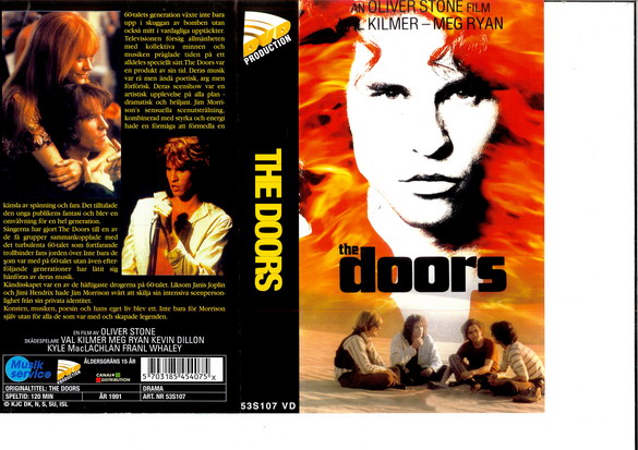DOORS (LITET) (Vhs-Omslag)