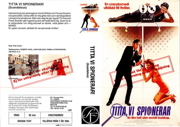 TITTA VI SPIONERAR (VHS)