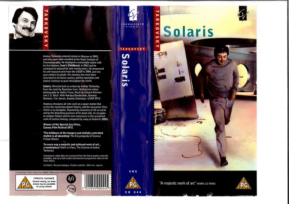 SOLARIS (vhs) UK
