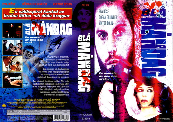 BLÅ MÅNDAG (VHS)
