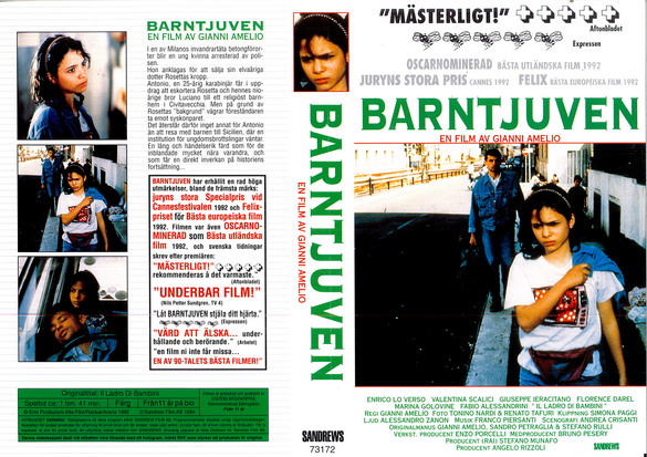 BARNTJUVEN (VHS)