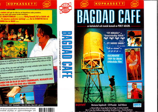 BAGDAD CAFE(Vhs-Omslag)