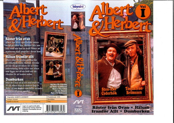 ALBERT & HERBERT DEL 1 (VHS)