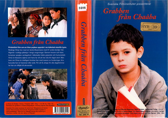 GRABBEN FRÅN CHAABA (VHS)
