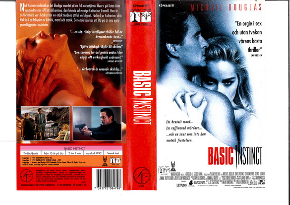 BASIC INSTINCT (VHS)