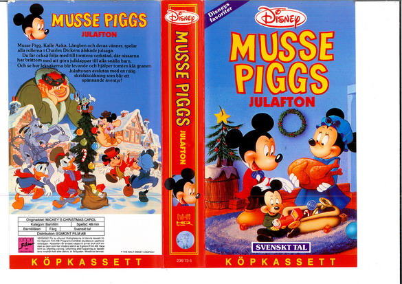 MUSSE PIGGS JULAFTON (VHS)