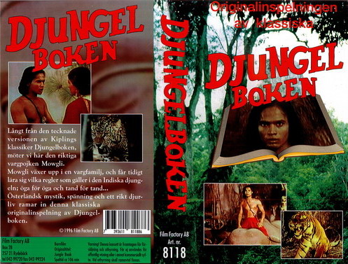 DJUNGELBOKEN (VHS)