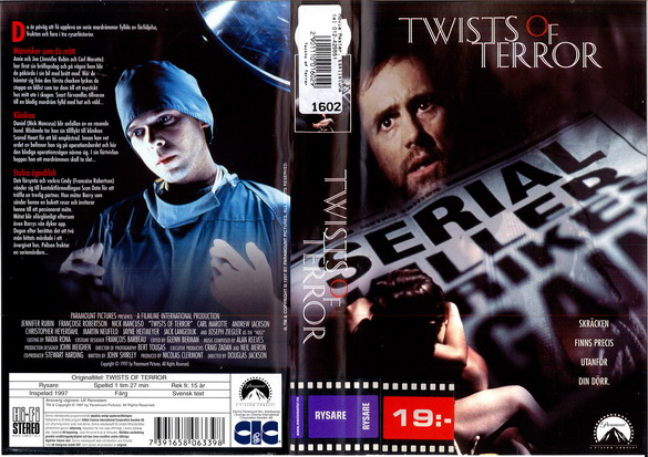 TWISTS OF TERROR (VHS) TITTKOPIA