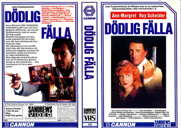 1252 DÖDLIG FÄLLA (VHS)