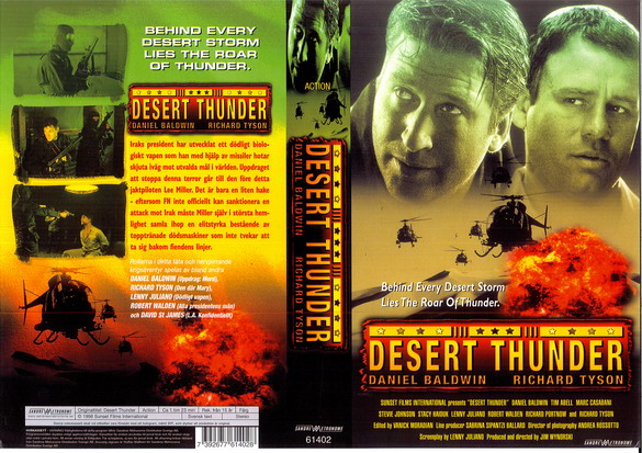 DESERT THUNDER (VHS)