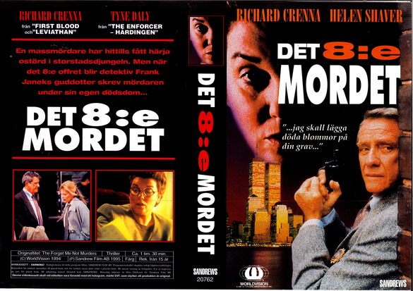 DET 8:E MORDET (VHS)