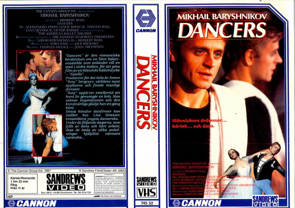 DANCERS (VHS)