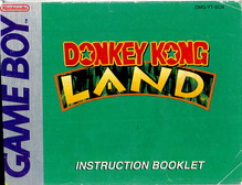 DONKEY KONG LAND - MANUAL (DMG-YT-SCN)