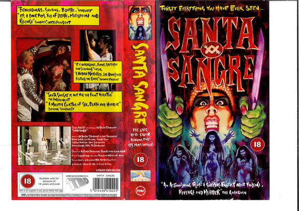 SANTA SANGRE (VHS) UK