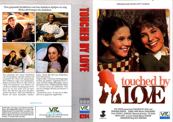 8284 TOUCHED BY LOVE (VHS)