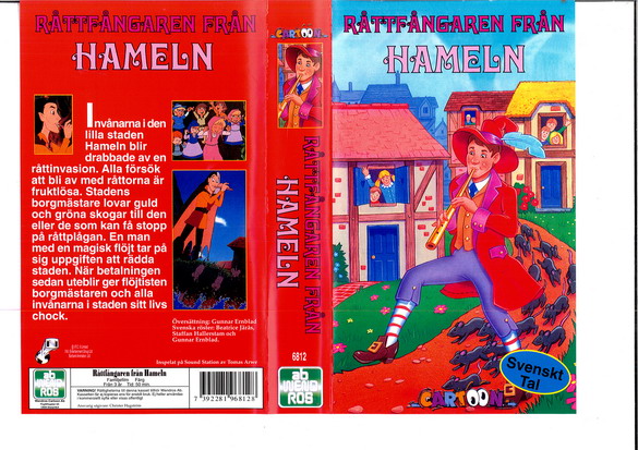 RÅTTFÅNGAREN FRÅN HAMELN (VHS)