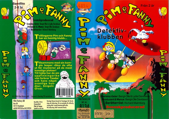 8134 PIM OCH FANNY (VHS)