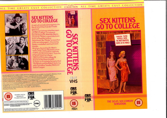 SIC KITTENS GO TO COLLAGE (VHS) UK