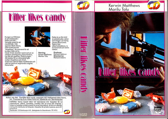 1022 KILLER LIKES CANDY (VHS)