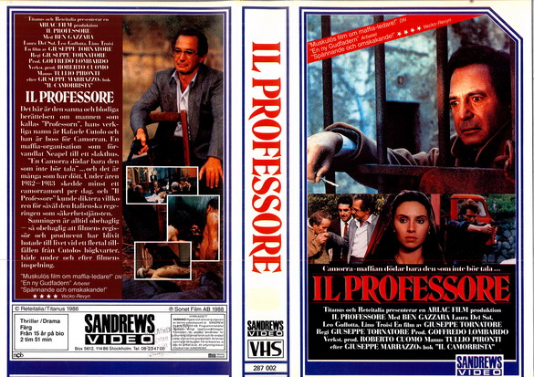 287 002 IL PROFESSORE (VHS)