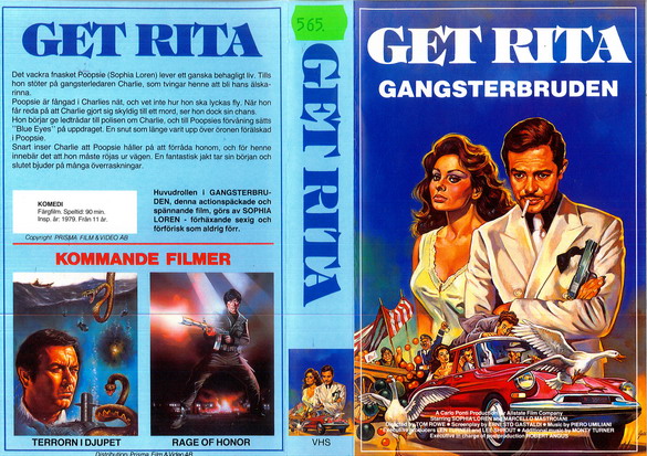 GET RITA - GANGSTERBRUDEN (VHS)