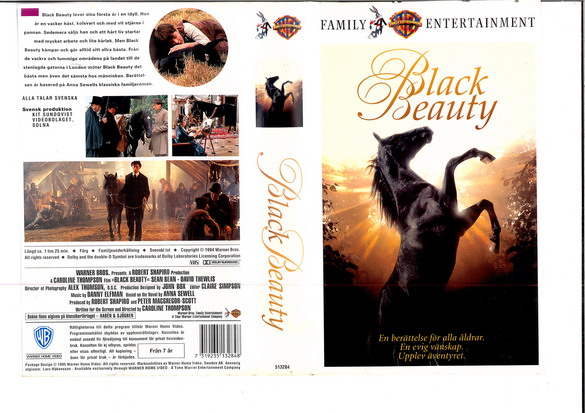 BLACK BEAUTY (VHS)