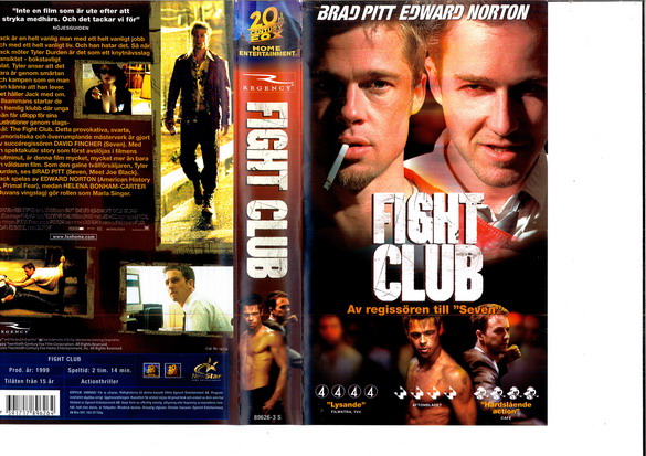 FIGHT CLUB (VHS)