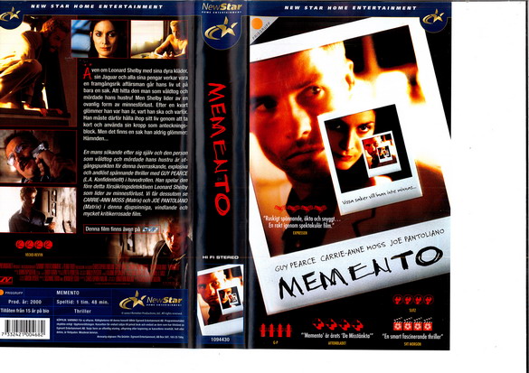 MEMENTO (VHS)